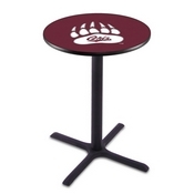 L211 - Black Wrinkle Montana Pub Table by Holland Bar Stool Co.