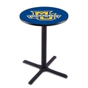 L211 - Black Wrinkle Marquette Pub Table by Holland Bar Stool Co.