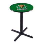 L211 - Black Wrinkle Marshall Pub Table by Holland Bar Stool Co.