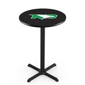 L211 - Black Wrinkle North Dakota Pub Table by Holland Bar Stool Co.