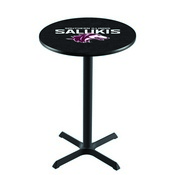 L211 - Black Wrinkle Southern Illinois Pub Table by Holland Bar Stool Co.