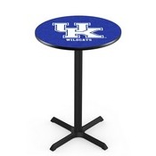 L211 - Black Wrinkle Kentucky UK Pub Table by Holland Bar Stool Co.