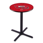 L211 - Black Wrinkle Western Kentucky Pub Table by Holland Bar Stool Co.