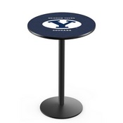 L214 - Brigham Young Pub Table by Holland Bar Stool Co., L214BBrigYn