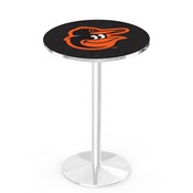L214 Baltimore Orioles Pub Table by HBS, AGS-L214B3630MLBBal