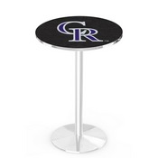 L214 Colorado Rockies Pub Table by HBS, AGS-L214B3630MLBCol