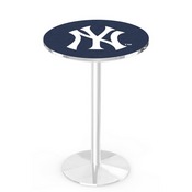 L214 New York Yankees Pub Table by HBS, AGS-L214B3630MLBNYY