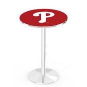 L214 Philadelphia Phillies Pub Table by HBS, AGS-L214B3630MLBPhi