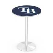 L214 Tampa Bay Rays Pub Table by HBS, AGS-L214B3630MLBTam