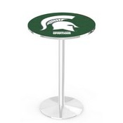 L214 - Michigan State Pub Table by Holland Bar Stool Co., L214BMichSt
