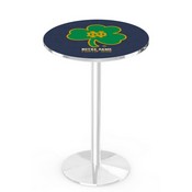 L214 - Notre Dame (Shamrock) Pub Table by Holland Bar Stool Co., L214BND-Shm