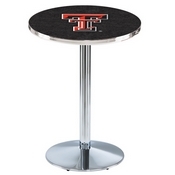 L214 - Texas Tech Pub Table by Holland Bar Stool Co., L214BTXTech
