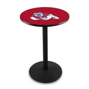 L214 - Fresno State Pub Table by Holland Bar Stool Co., L214BFresSt