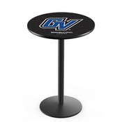 L214 - Grand Valley State Pub Table by Holland Bar Stool Co., L214BGVStUn