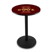 L214 - Iowa State Pub Table by Holland Bar Stool Co., L214BIowaSt