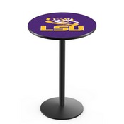 L214 - Louisiana State Pub Table by Holland Bar Stool Co., L214BLaStUn