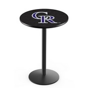 L214 Colorado Rockies Pub Table by HBS, AGS-L214B3630MLBCol