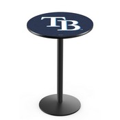 L214 Tampa Bay Rays Pub Table by HBS, AGS-L214B3630MLBTam