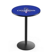L214 Texas Rangers - 2023 World Series Champions Pub Table by HBS, AGS-L214B3630MLBTexWS23