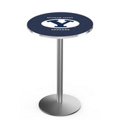 L214 - Brigham Young Pub Table by Holland Bar Stool Co., L214BBrigYn
