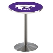 L214 - Kansas State Pub Table by Holland Bar Stool Co., L214BKnsasS