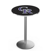 L214 Colorado Rockies Pub Table by HBS, AGS-L214B3630MLBCol