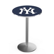 L214 New York Yankees Pub Table by HBS, AGS-L214B3630MLBNYY