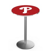 L214 Philadelphia Phillies Pub Table by HBS, AGS-L214B3630MLBPhi