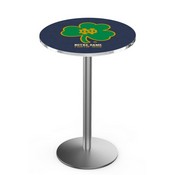 L214 - Notre Dame (Shamrock) Pub Table by Holland Bar Stool Co., L214BND-Shm