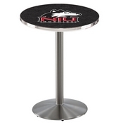 L214 - Northern Illinois Pub Table by Holland Bar Stool Co., L214BNorIll