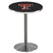 L214 - Texas Tech Pub Table by Holland Bar Stool Co., L214BTXTech