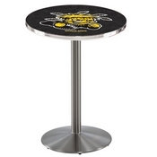 L214 - Wichita State Pub Table by Holland Bar Stool Co., L214BWichSt