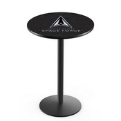 L214 United States Space Force Pub Table by Holland Bar Stool, AGS-L214B3630SpaFor