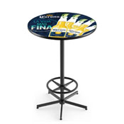L216 Corona (5 Limes) Pub Table with Black Wrinkle Finish by Holland Bar Stool Co.