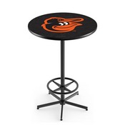 L216 Baltimore Orioles Pub Table by HBS, AGS-L216B4230MLBBal