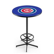 L216 Chicago Cubs Pub Table by HBS, AGS-L216B4230MLBCub