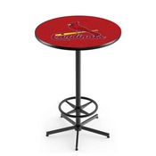 L216 St. Louis Cardinals Pub Table by HBS, AGS-L216B4230MLBStL