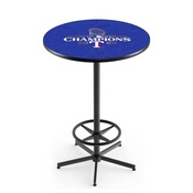 L216 Texas Rangers - 2023 World Series Champions Pub Table by HBS, AGS-L216B4230MLBTexWS23