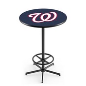 L216 Washington Nationals Pub Table by HBS, AGS-L216B4230MLBWas