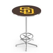 L216 San Diego Padres Pub Table by HBS, AGS-L216B4230MLBSDP