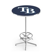 L216 Tampa Bay Rays Pub Table by HBS, AGS-L216B4230MLBTam