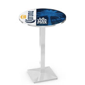 L217 Corona (Palm) Pub Table with Chrome Finish by Holland Bar Stool Co.