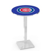 L217 Chicago Cubs Pub Table by HBS, AGS-L217B3630MLBCub
