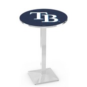 L217 Tampa Bay Rays Pub Table by HBS, AGS-L217B3630MLBTam