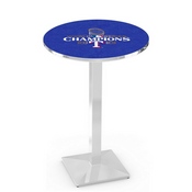 L217 Texas Rangers - 2023 World Series Champions Pub Table by HBS, AGS-L217B3630MLBTexWS23