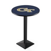 L217 - Georgia Tech Pub Table by Holland Bar Stool Co., L217BGATech