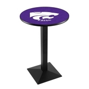 L217 - Kansas State Pub Table by Holland Bar Stool Co., L217BKnsasS