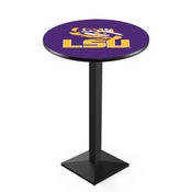 L217 - Louisiana State Pub Table by Holland Bar Stool Co., L217BLaStUn