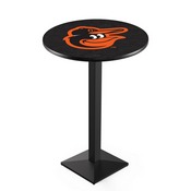 L217 Baltimore Orioles Pub Table by HBS, AGS-L217B3630MLBBal