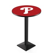 L217 Philadelphia Phillies Pub Table by HBS, AGS-L217B3630MLBPhi